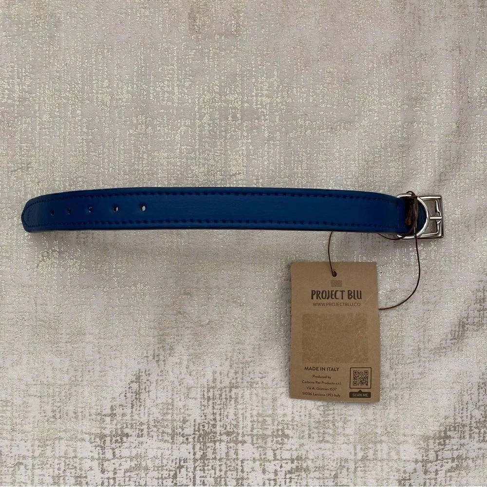 Project Blue Eco Friendly Dog Collar in Blue. Size XS. NWT